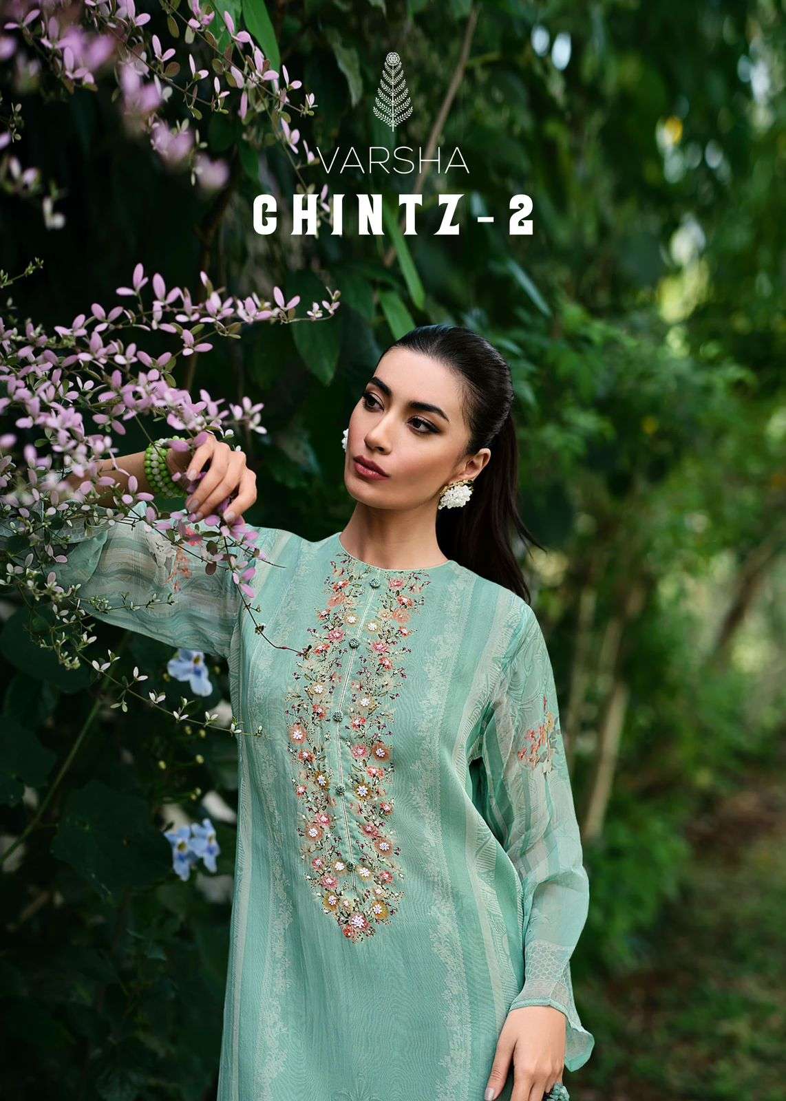 CHINTZA-2 BY VARSHA 01 TO 03 SERIES VISCOSE MUSLIN DIGITAL PRINTED DRESSES