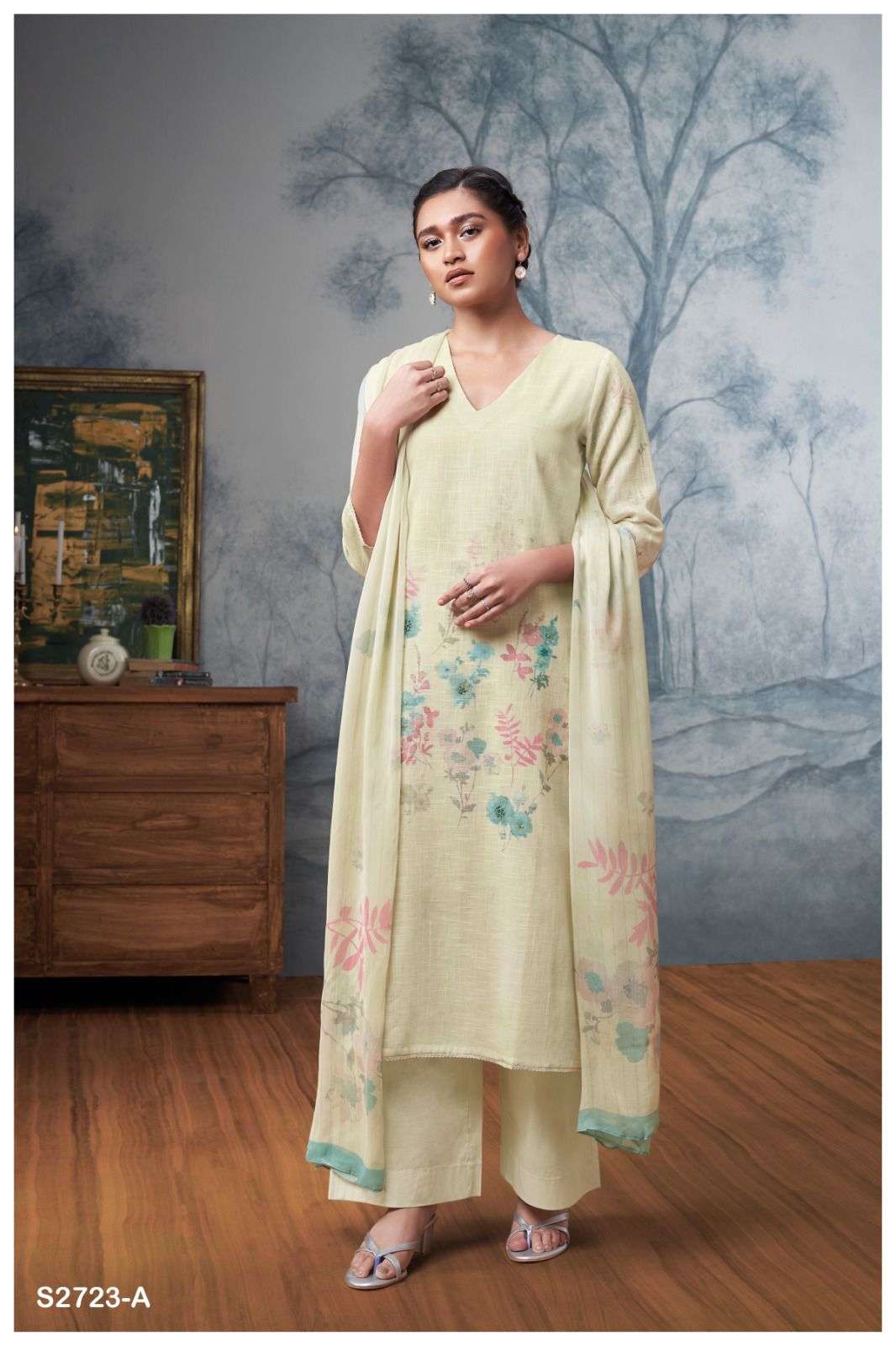 MISHIKA 2723 BY GANGA FASHIONS HEAVY PREMIUM COTTON DIGITAL PRINT DRESSES