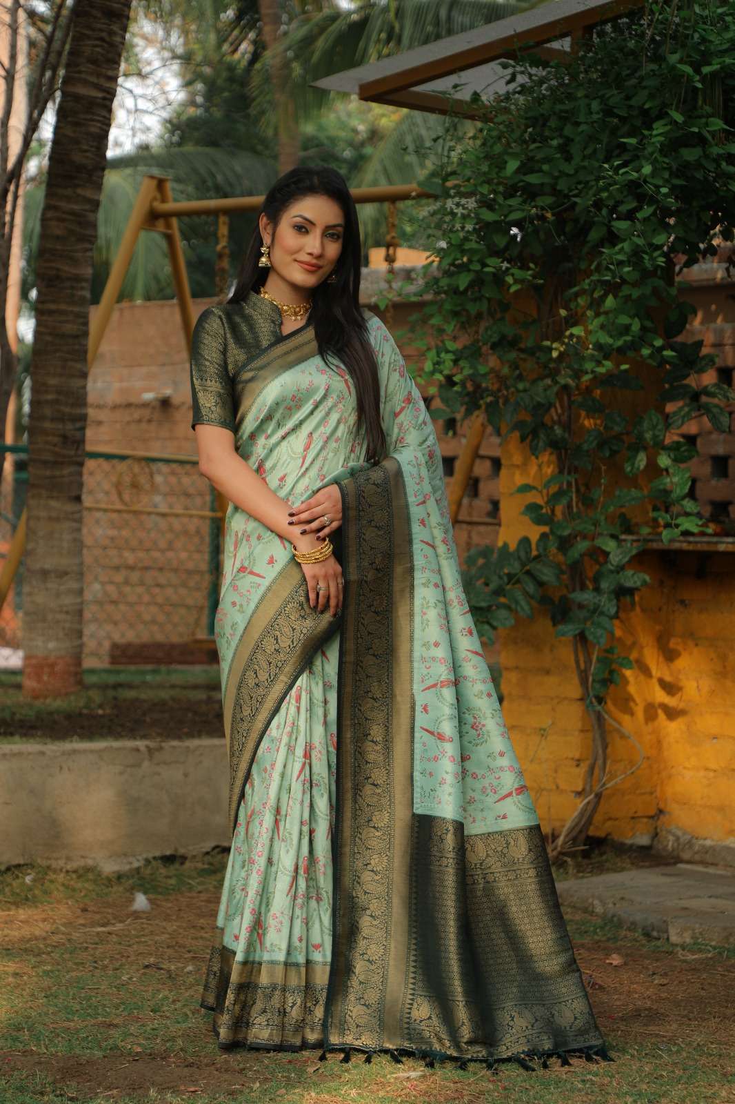 MONIKA BY ASLIWHOLESALE DESIGNER SOFT KANJIVARM SILK WEAVING SAREES