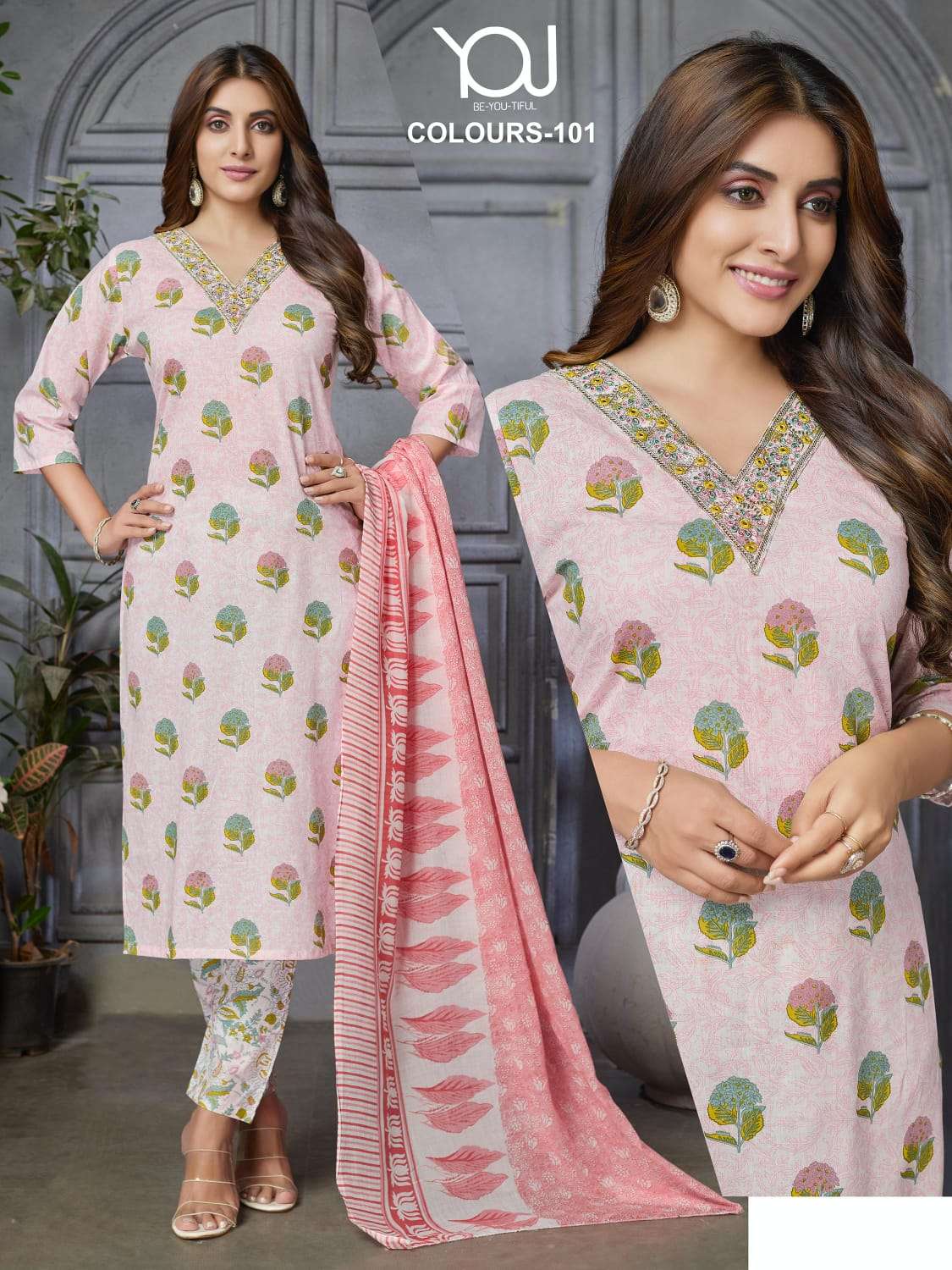 NIMITA VOL-69 BY ASLIWHOLESALE DESIGNER FACNY PURE COTTON PRINTED DRESSES