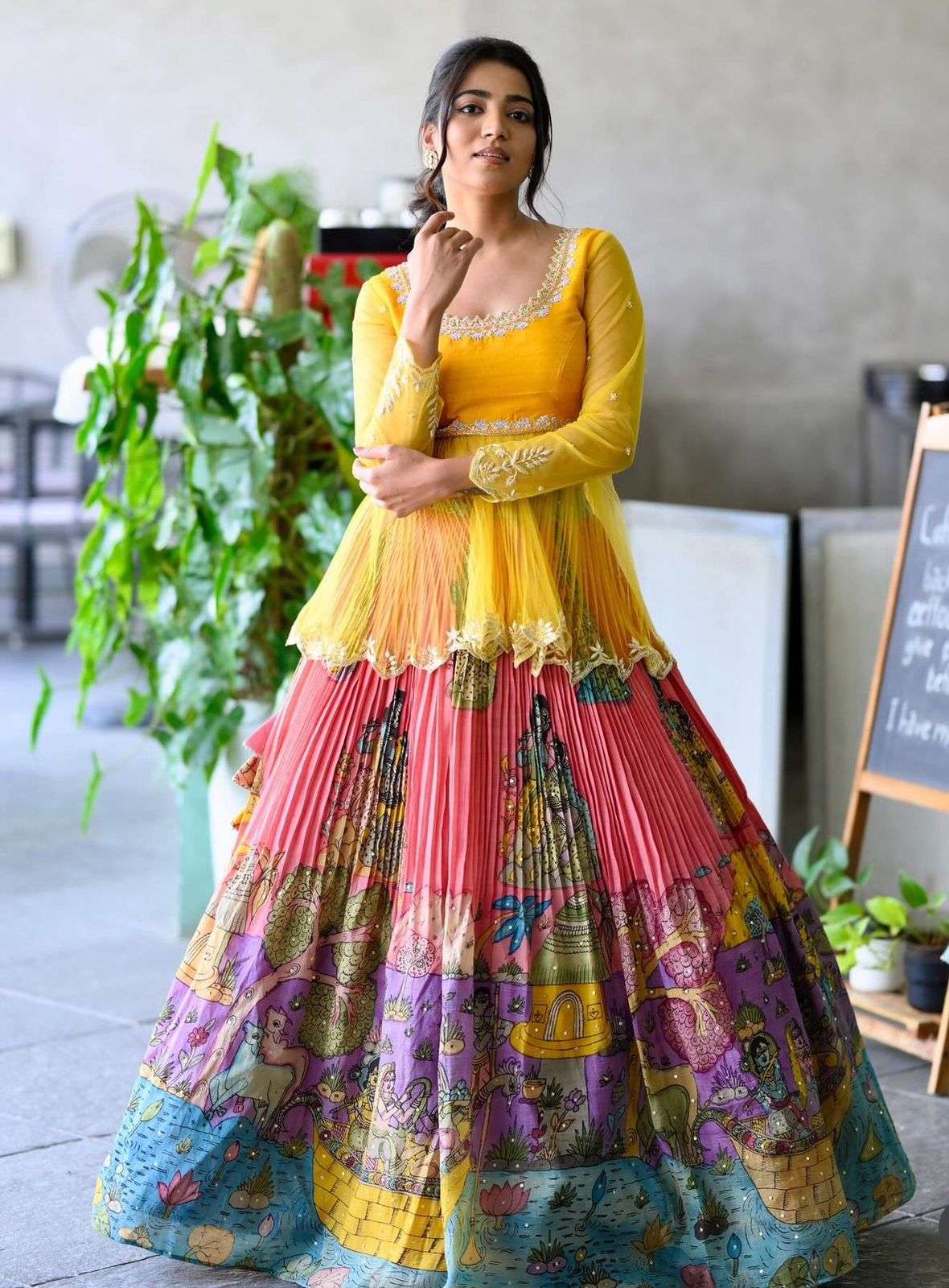 PC-400 HIT DESIGN BY ASLIWHOLESALE DESIGNER FANCY CREPE PRINTED LEHENGA