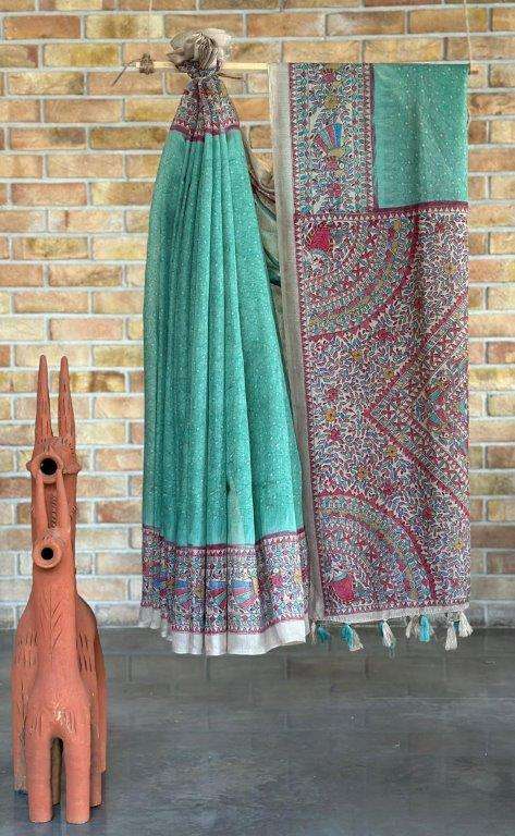 ROSAA VOL-111 BY ASLIWHOLESALE DESIGNER SOFT HANDLOOM LINEN SILK SAREES