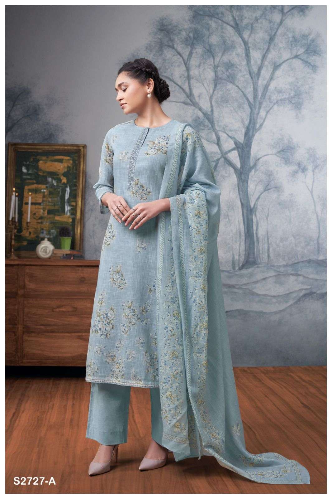 SAMAIRA 2727 BY GANGA FASHIONS HEAVY PREMIUM COTTON DIGITAL PRINT DRESSES