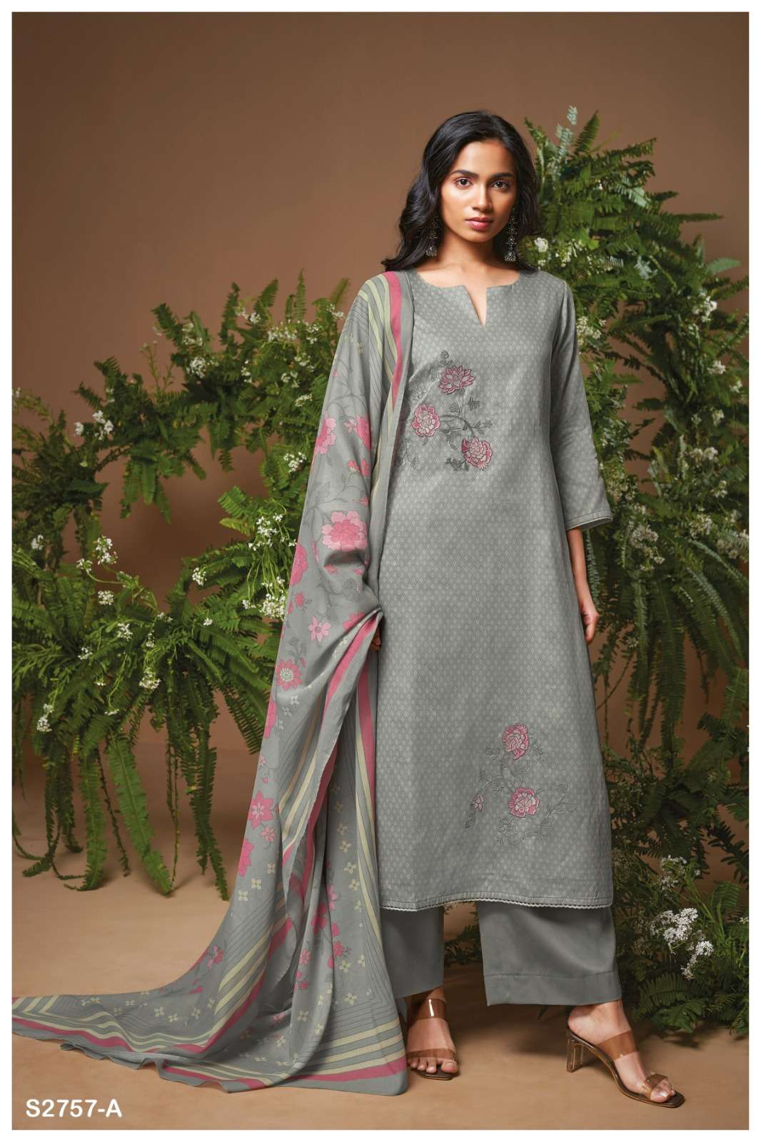 SHAIVI 2757 BY GANGA FASHIONS HEAVY PREMIUM COTTON DIGITAL PRINT DRESSES