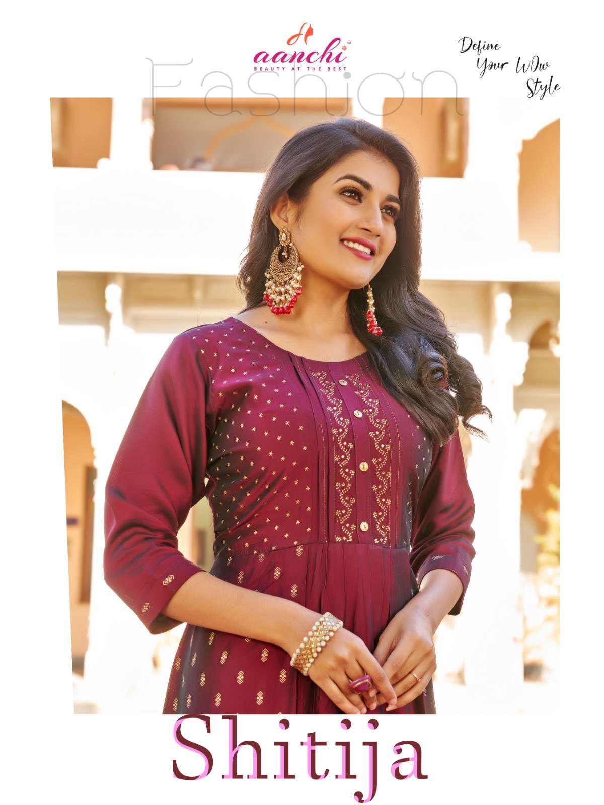 SHITIJA BY AANCHI 1001 TO 1004 SERIES LIVA RANGEELA SILK EMBROIDERY KURTIS