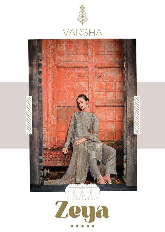 ZEYA BY VARSHA 01 TO 05 SERIES VISCOSE MUSLIN DIGITAL PRINTED DRESSES