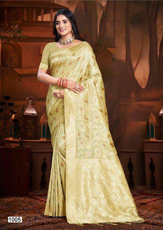 ANUBHUTI SILK VOL-02 BY BUNAWAT 1001 TO 1006 SERIES COTTON SILK PRINT SAREES