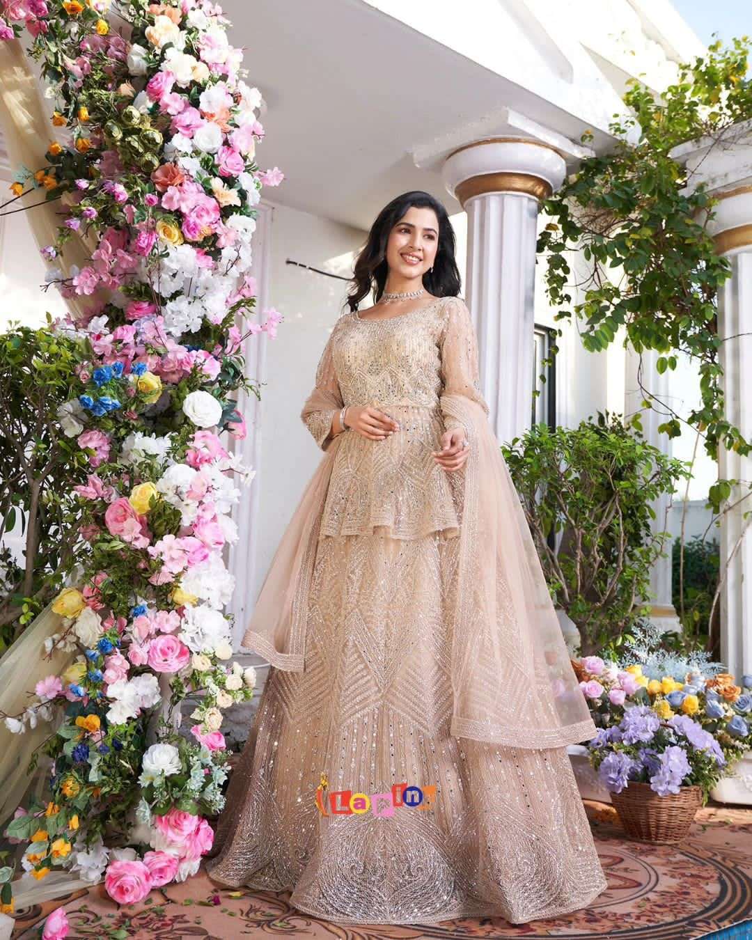 ASHVI VOL-88 BY ASLIWHOLESALE DESIGNER FACNY HEAVY WORK LEHENGAS