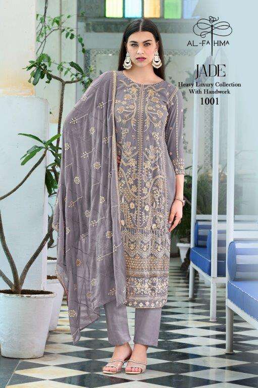 FATHIMA JADE BY ASLIWHOLESALE GEORGETTE EMBROIDERY PAKISTANI DRESSES