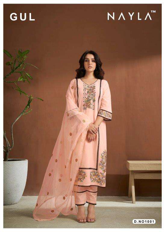 GUL BY NAYLA DESIGNER FANCY PURE COTTON WORK DRESSES