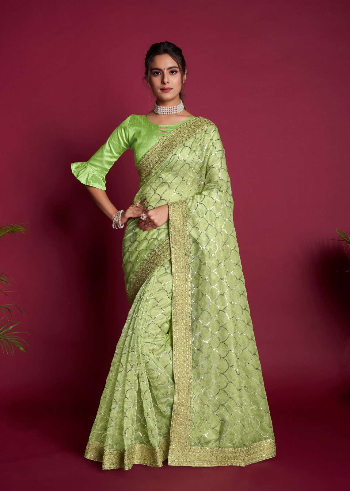 NIRJA BY ASLIWHOLESALE 01 TO 03 SERIES OF ORGANZA DIGITAL PRINTED SAREES