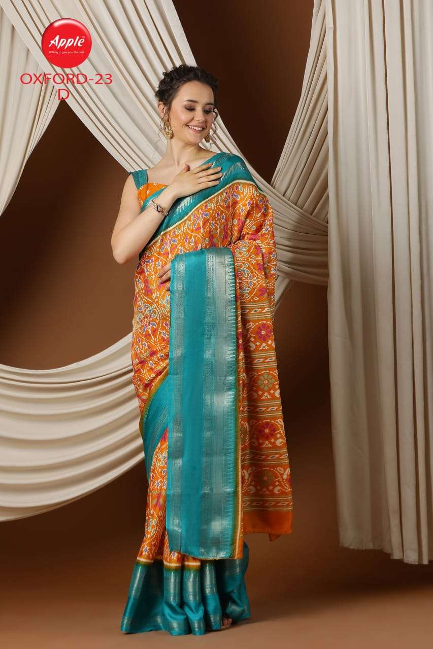 OXFORD VOL-23 BY ASLIWHOLESALE DESIGNER SOFT DOLA JACQUARD PRINTED SAREES