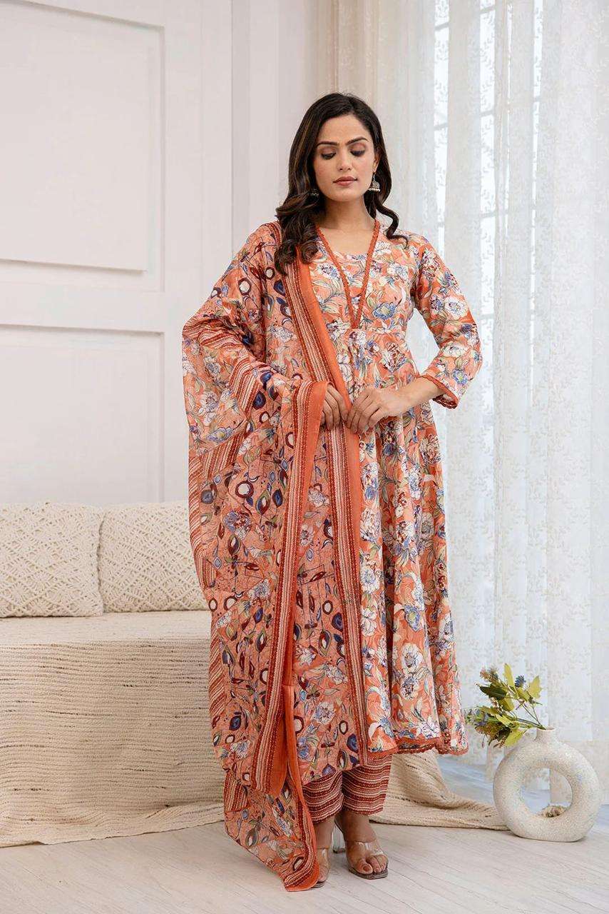 RAMIYA VOL-363 BY ASLIWHOLESALE DESIGNER FACNY COTTON PRINT DRESSES