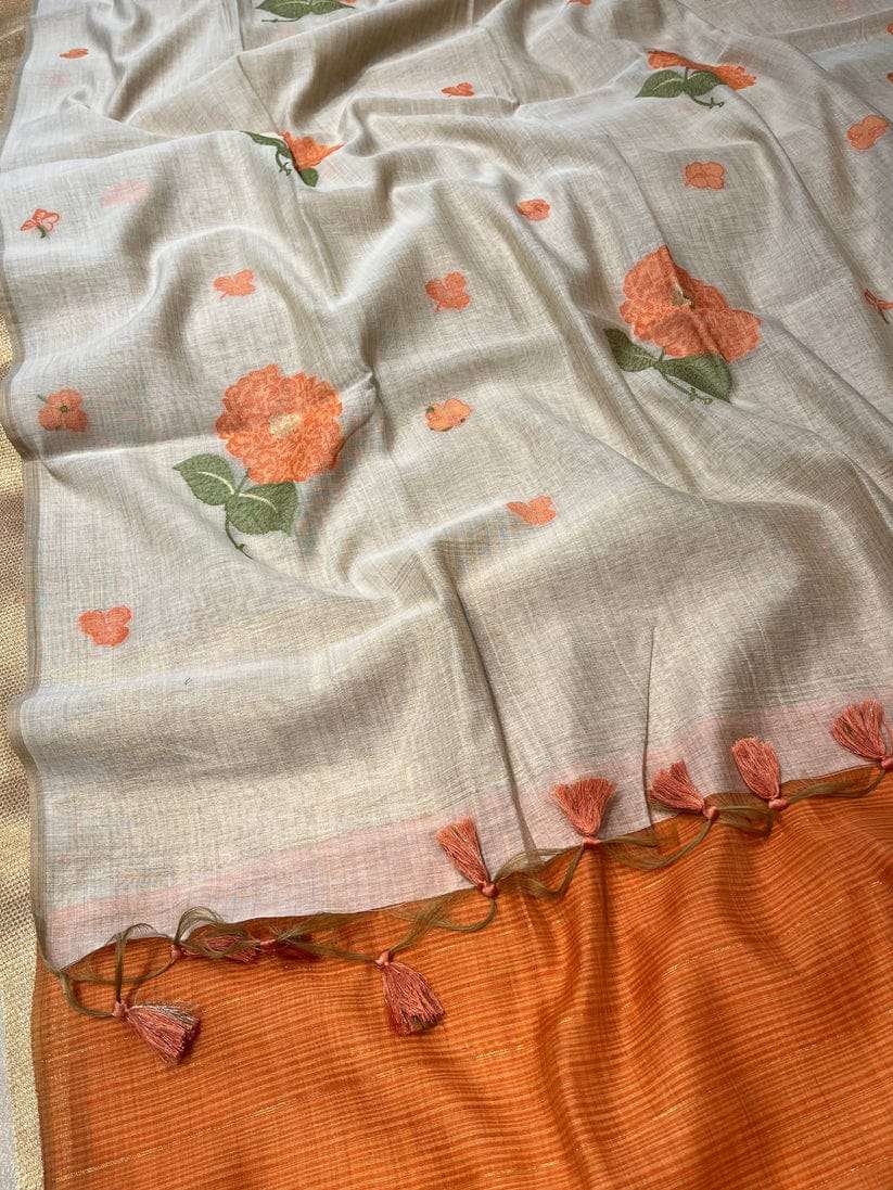 ROSAA VOL-121 BY ASLIWHOLESALE DESIGNER SOFT KHADI COTTON PRINTED SAREES