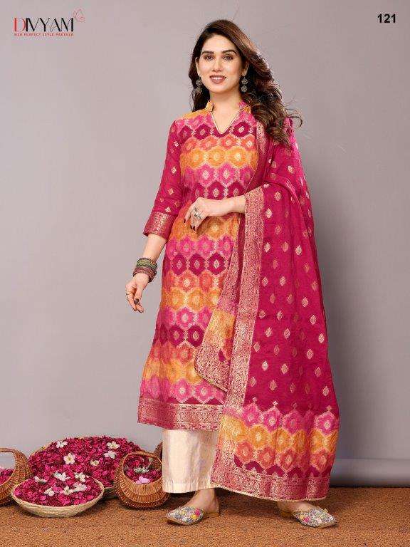 SADHNA BY ASLIWHOLESALE DESIGNER SOFT CHANDERI HANDWORK DRESSES