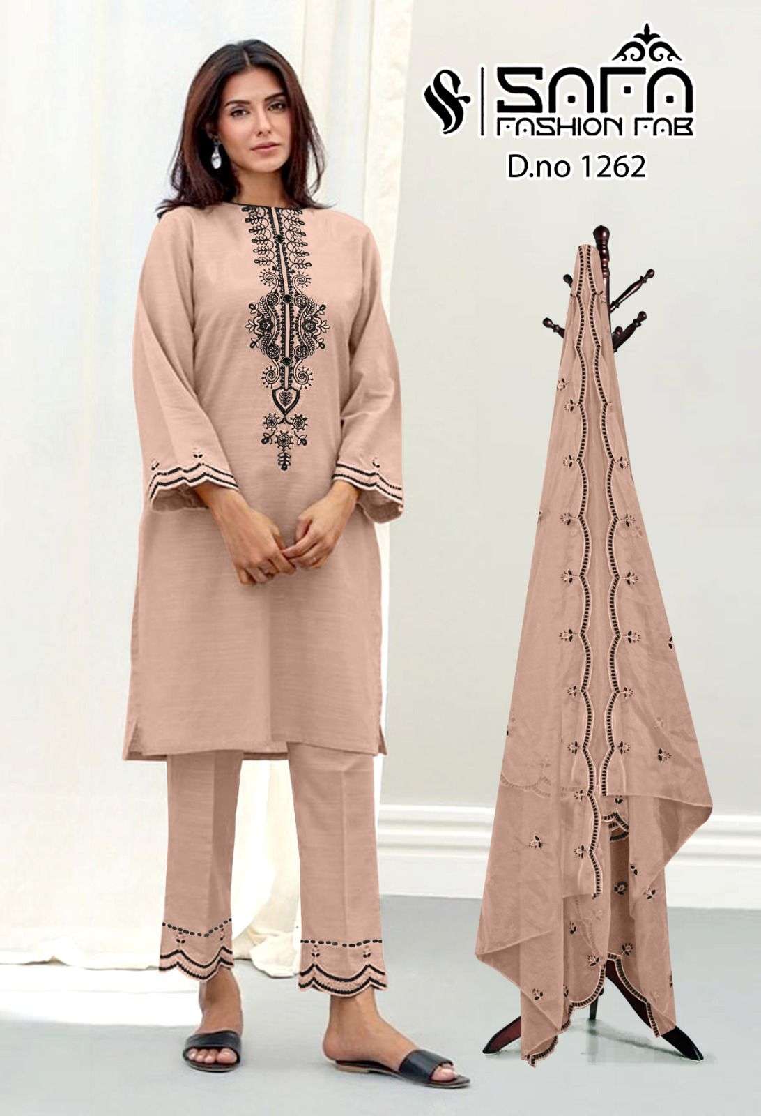 SAFA 1262 BY SAFA FASHION HUB DESIGNER VISCOSE STITCHED PAKISTANI DRESSES