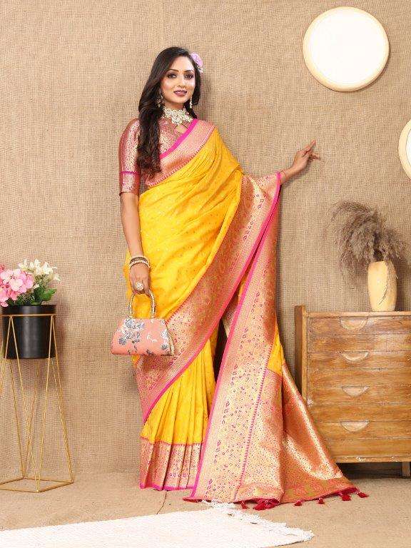 SHRIYA BY ASLIWHOLESALE DESIGNER BANARASI HANDLOOM SILK SAREES