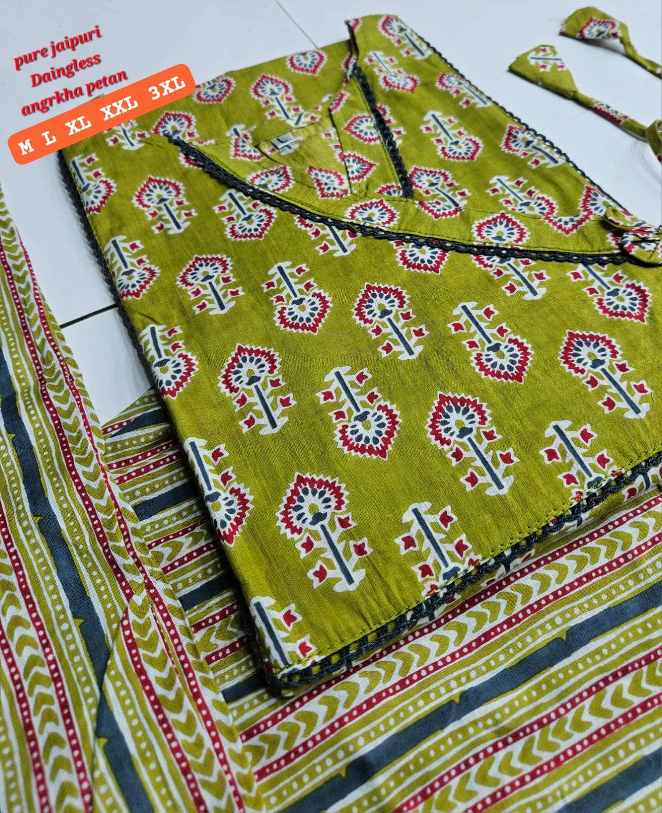 SUMMER SPECIAL BY ASLIWHOLESALE CAMBRIC COTTON PRINTED PUNJABI DRESSES