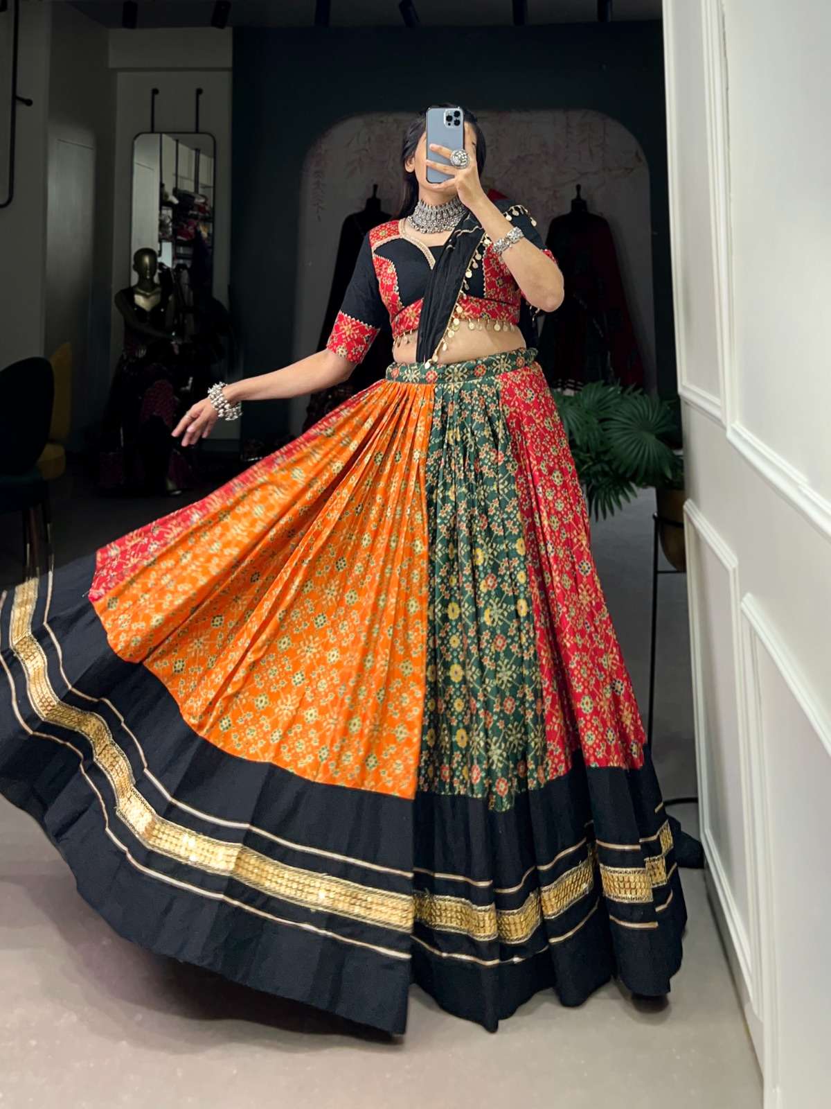 1711 COLOURS BY ASLIWHOLESALE FANCY DESIGNER COTTON PRINTED LEHENGAS