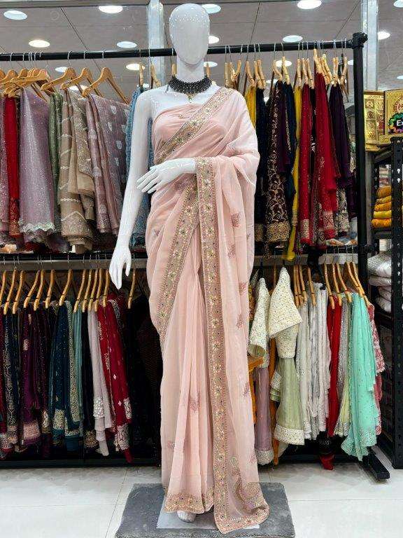 3264 COLOURS BY ASLIWHOLESALE DESIGNER SOFT GEORGETTE FANCY SAREES