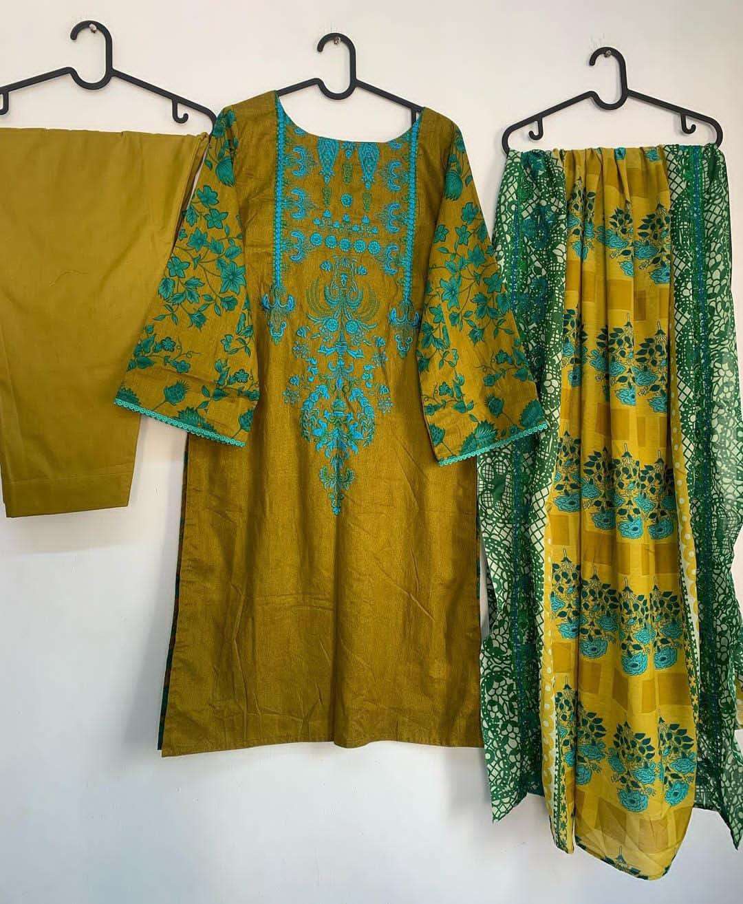 A-003 BY SAPPHIRE DESIGNER PURE LAWN COTTON PAKISTANI DRESSES