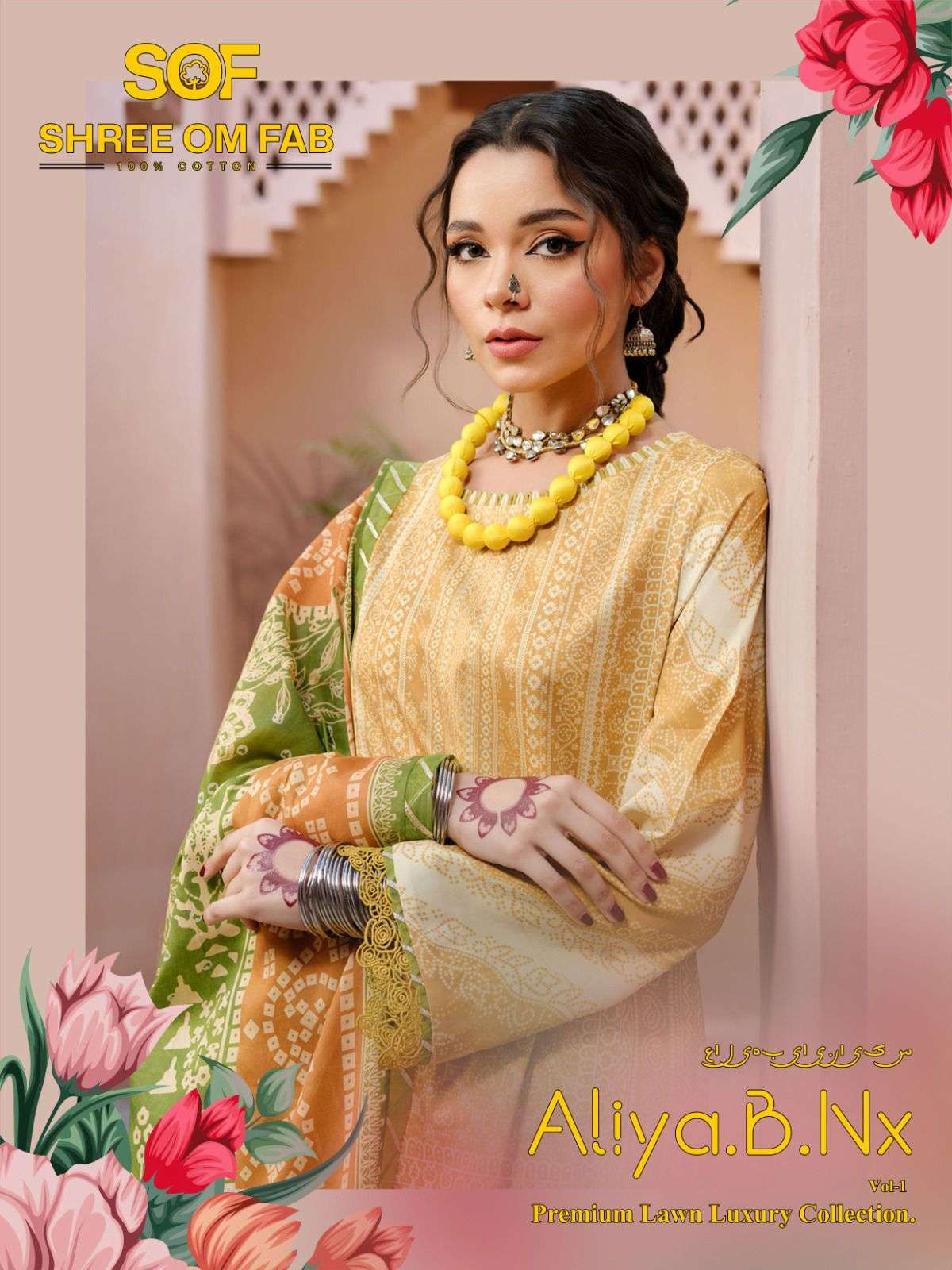 ALIYA.B NX BY ASLIWHOLESALE 1001 TO 1006 SERIES COTTON PRINT DRESSES