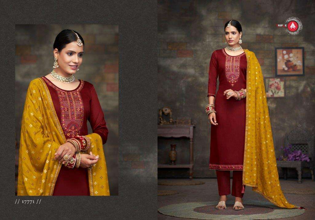 JENNY BY TRIPLE A 17771 TO 17776 SERIES JAAM COTTON HEAVY WORK DRESSES