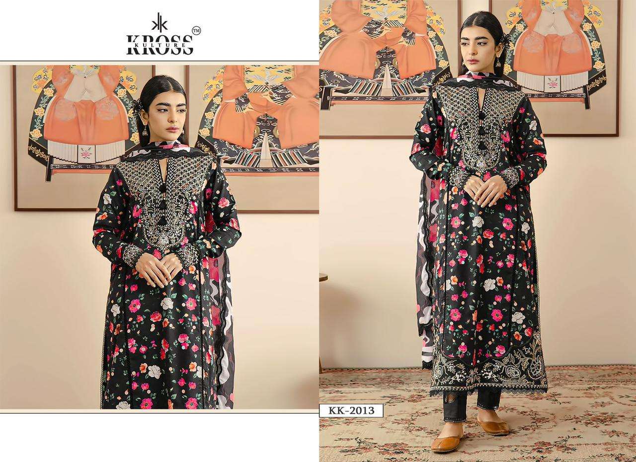 KK 2013 BY KROSS KULTURE DESIGNER HEAVY COTTON EMBROIDERY DRESSES