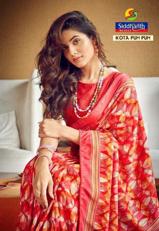 KOTA PUM PUM BY ASLIWHOLESALE DESIGNER SOFT FANCY SILK PRINTED SAREES