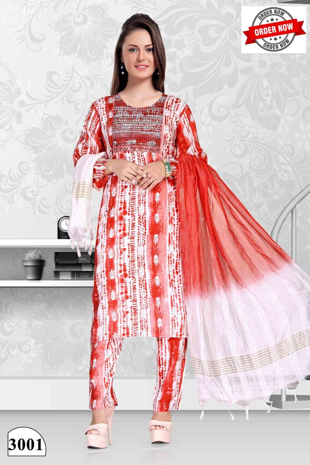 MELLONY BY ASLIWHOLESALE DESIGNER FACNY RAYON PRINT DRESSES