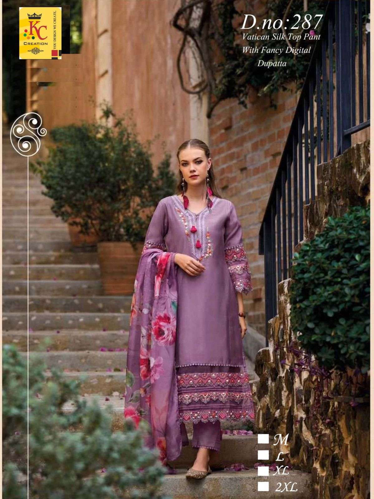 NIMITA VOL-141 BY ASLIWHOLESALE DESIGNER FACNY PURE VATICAN PRINTED DRESSES