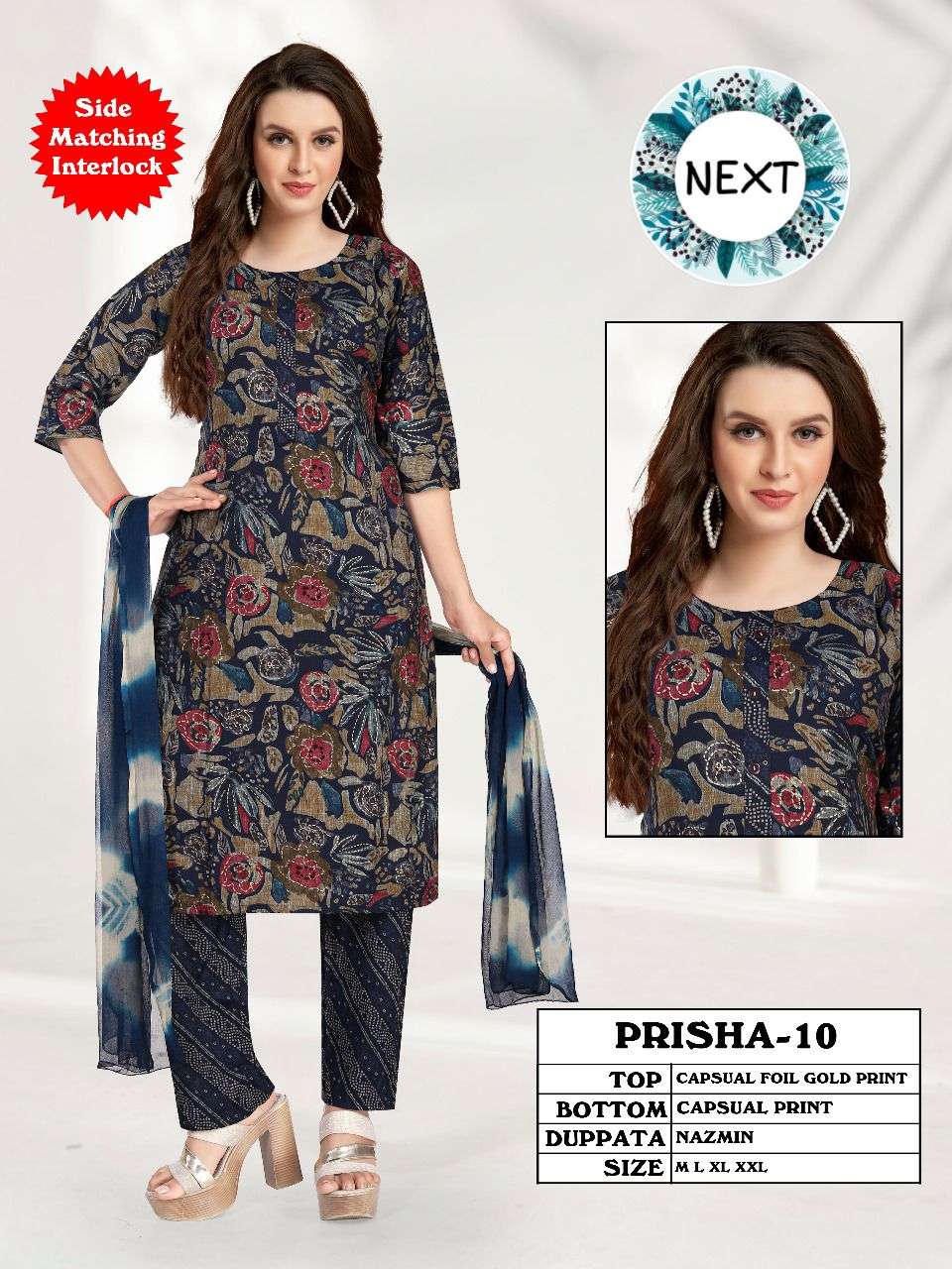 PRISHA BY ASLIWHOLESALE DESIGNER FACNY CAPSULE FOIL PRINT DRESSES