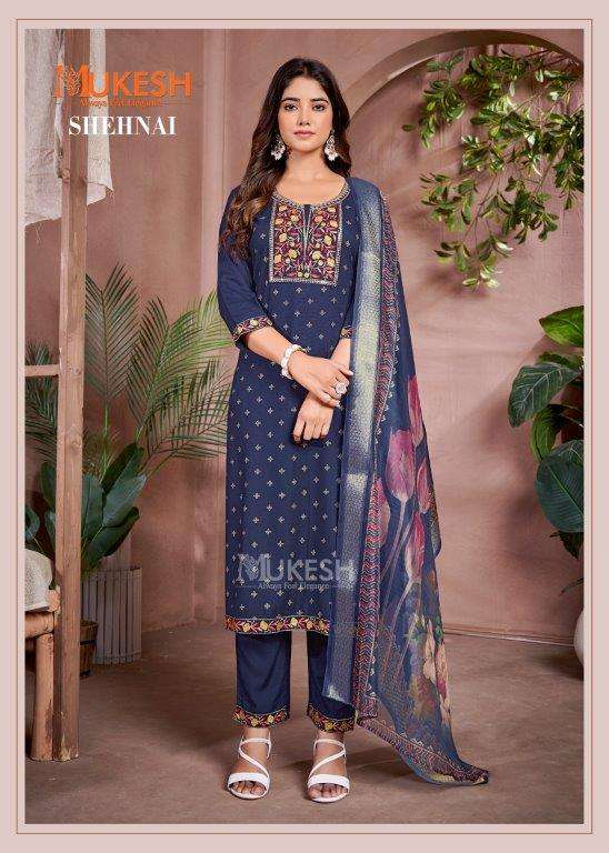 SHEHNAI VOL-01 BY ASLIWHOLESALE DESIGNER FACNY 14KG RAYON PRINT DRESSES