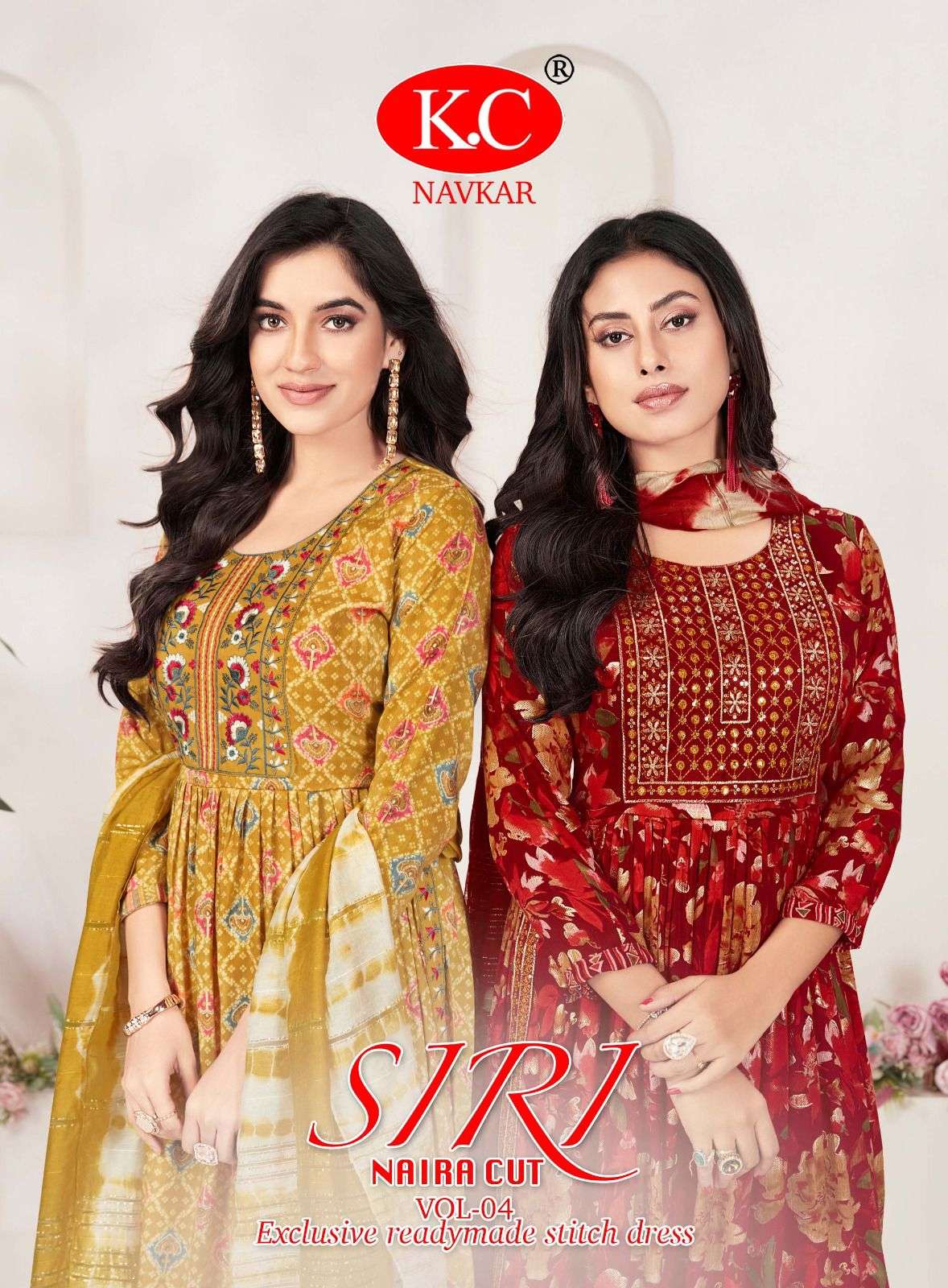 SIRI VOL-04 BY ASLIWHOLESALE DESIGNER FACNY CAPSUL FOIL PRINT DRESSES