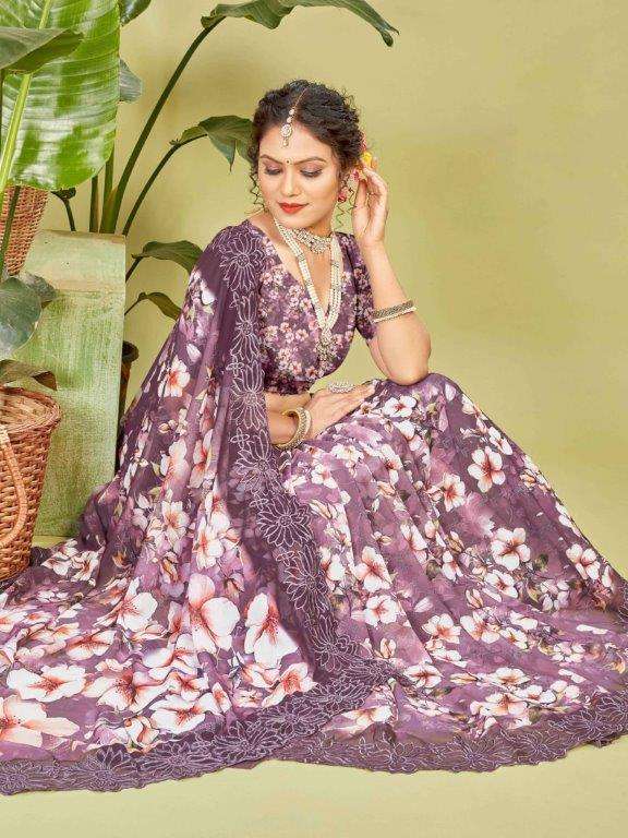 SRINIKA BY ASLIWHOLESALE DESIGNER SOFT GEORGETTE PRINTED SAREES