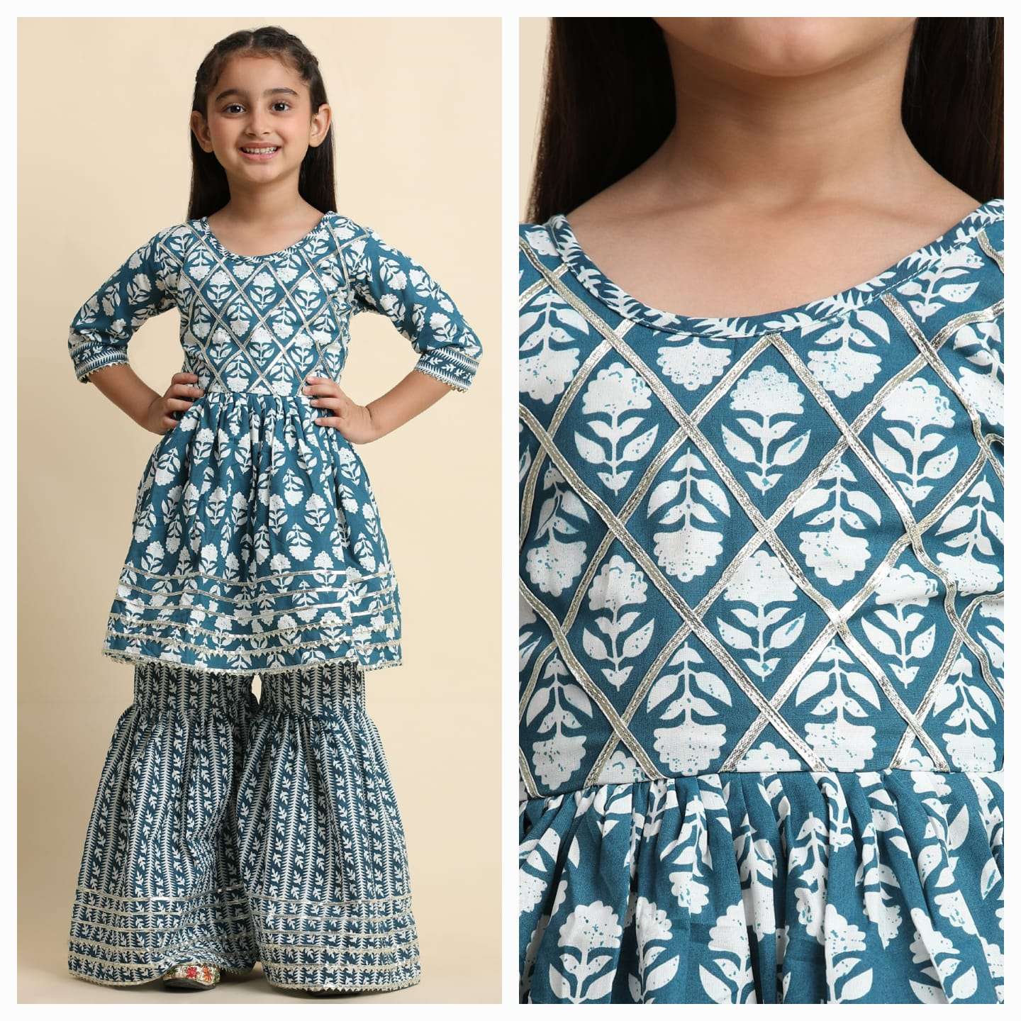 VANIKA VOL-34 BY ASLIWHOLESALE FANCY COTTON PRINTED KIDS DRESSES