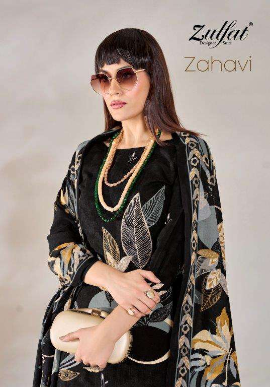 ZAHAVI BY ZULFAT 564-001 TO 564-006 SERIES DESIGNER COTTON PRINT DRESSES