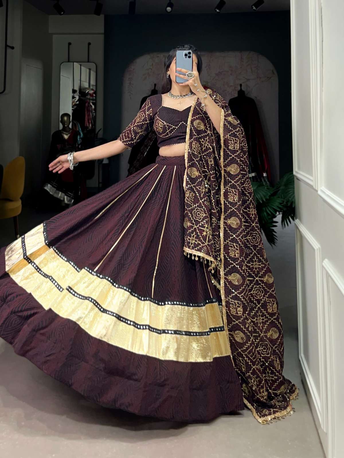 1702 COLOURS BY ASLIWHOLESALE FANCY DESIGNER GEORGETTE WORK LEHENGAS