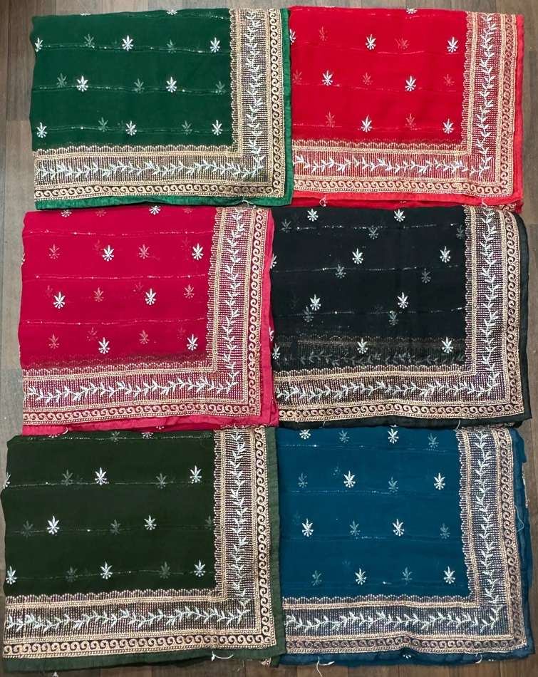 4096 COLOUR BY ASLIWHOLESALE DESIGNER SOFT FANCY 60 GRAM WORK SAREES