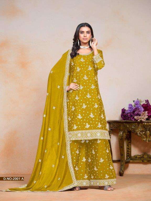 ABIDA VOL-02 BY ASLIWHOLESALE 2001 TO 2004 SERIES DESINGER CHINON DRESSES