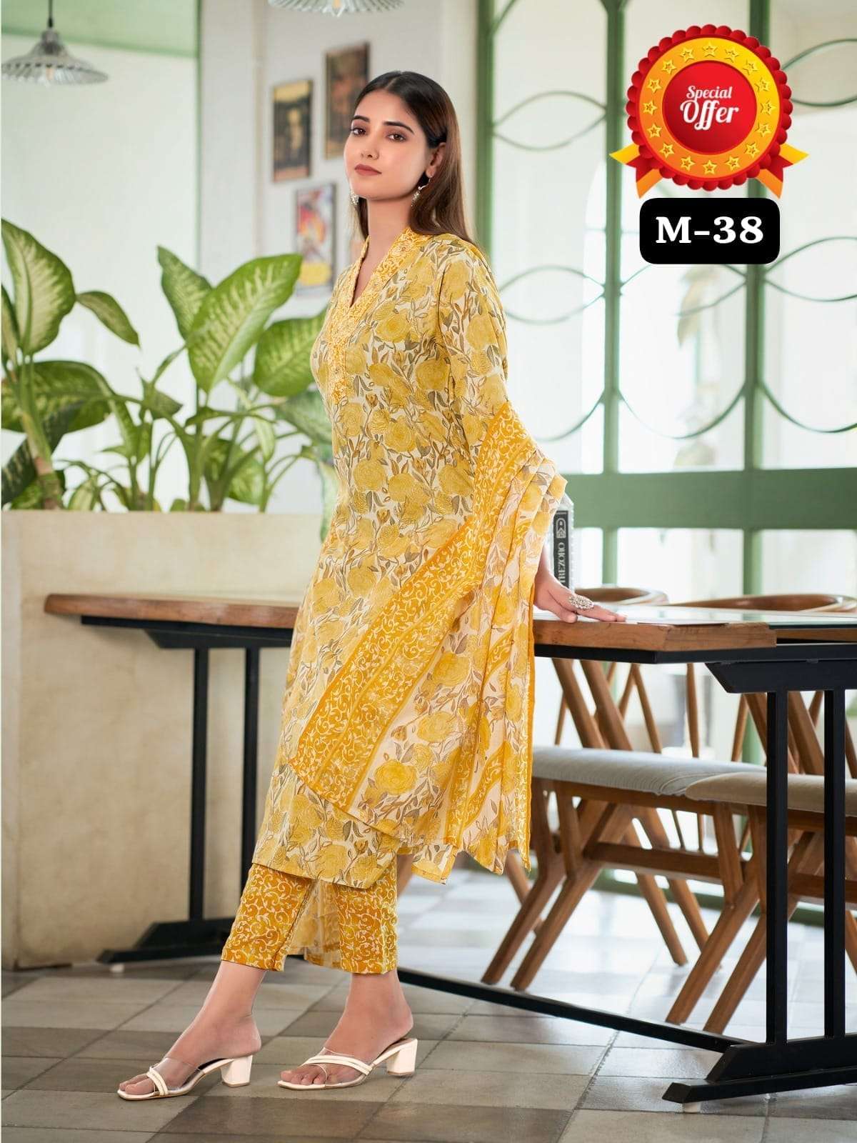 COTTON HOUSE BY ASLIWHOLESALE DESIGNER FACNY COTTON PRINT DRESSES 