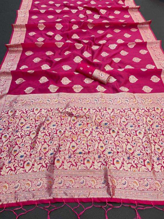 KAMYA VOL-01 BY ASLIWHOLESALE DESIGNER SOFT TISSUE SILK WEAVING SAREES