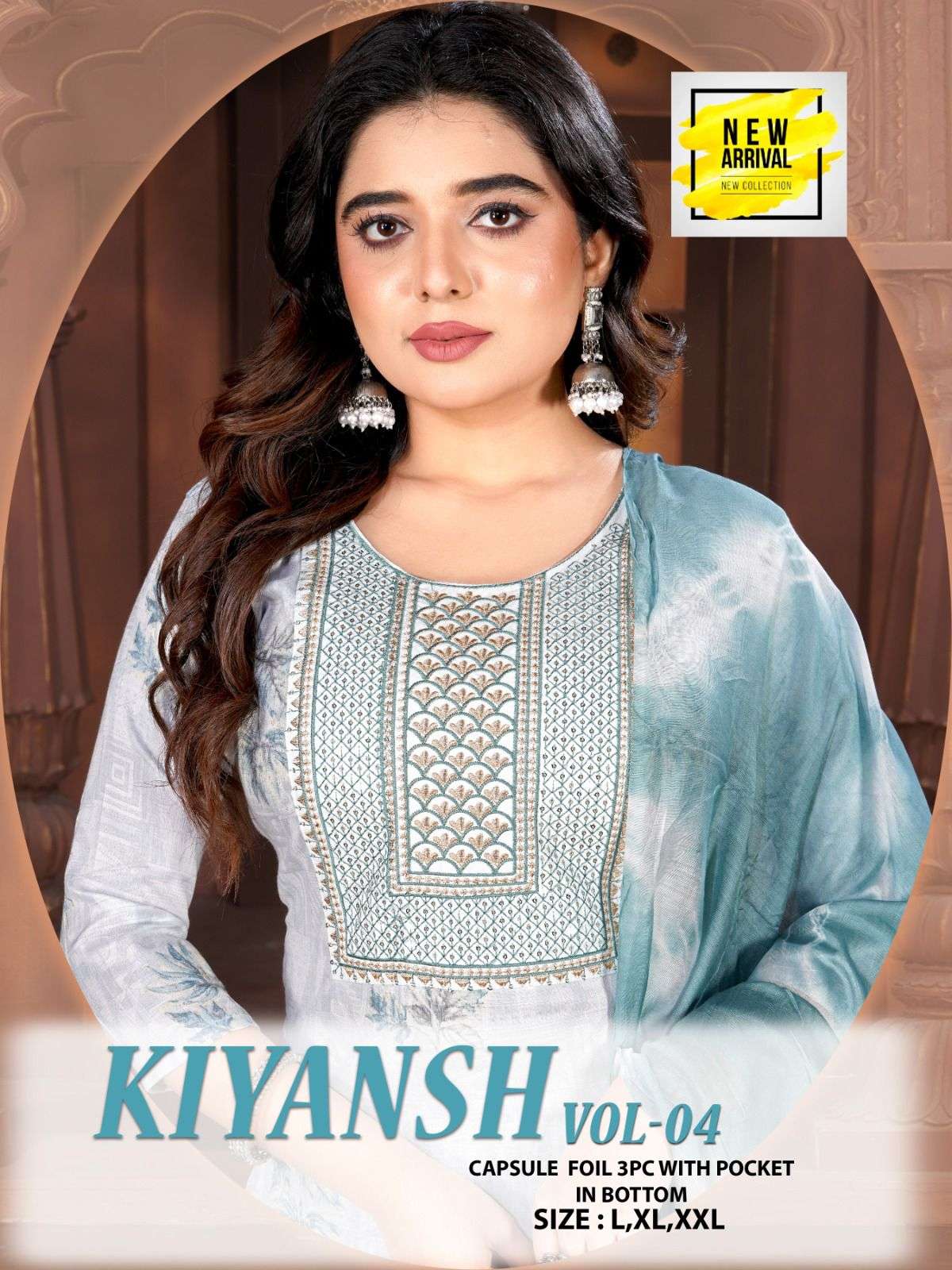 KIYANSH VOL-04 BY ASLIWHOLESALE DESIGNER FACNY CAPSULE PRINT DRESSES