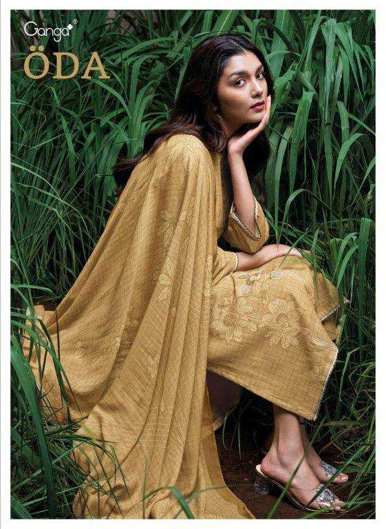 ODA BY GANGA FASHIONS HEAVY PREMIUM FANCY COTTON DIGITAL PRINT DRESSES