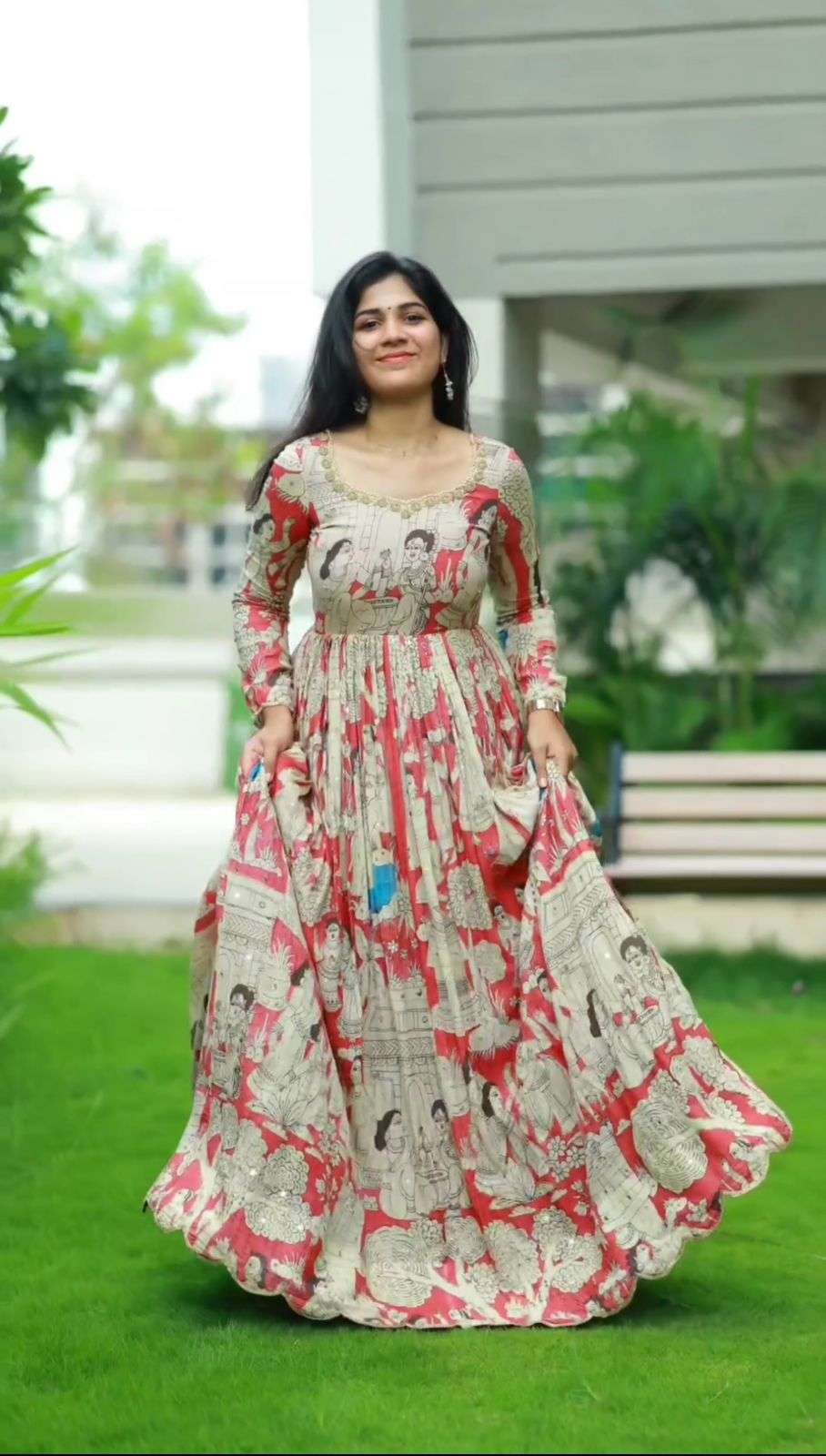 PC-431 HIT DESIGN BY ASLIWHOLESALE DESIGNER FANCY COTTON PRINTED GOWN