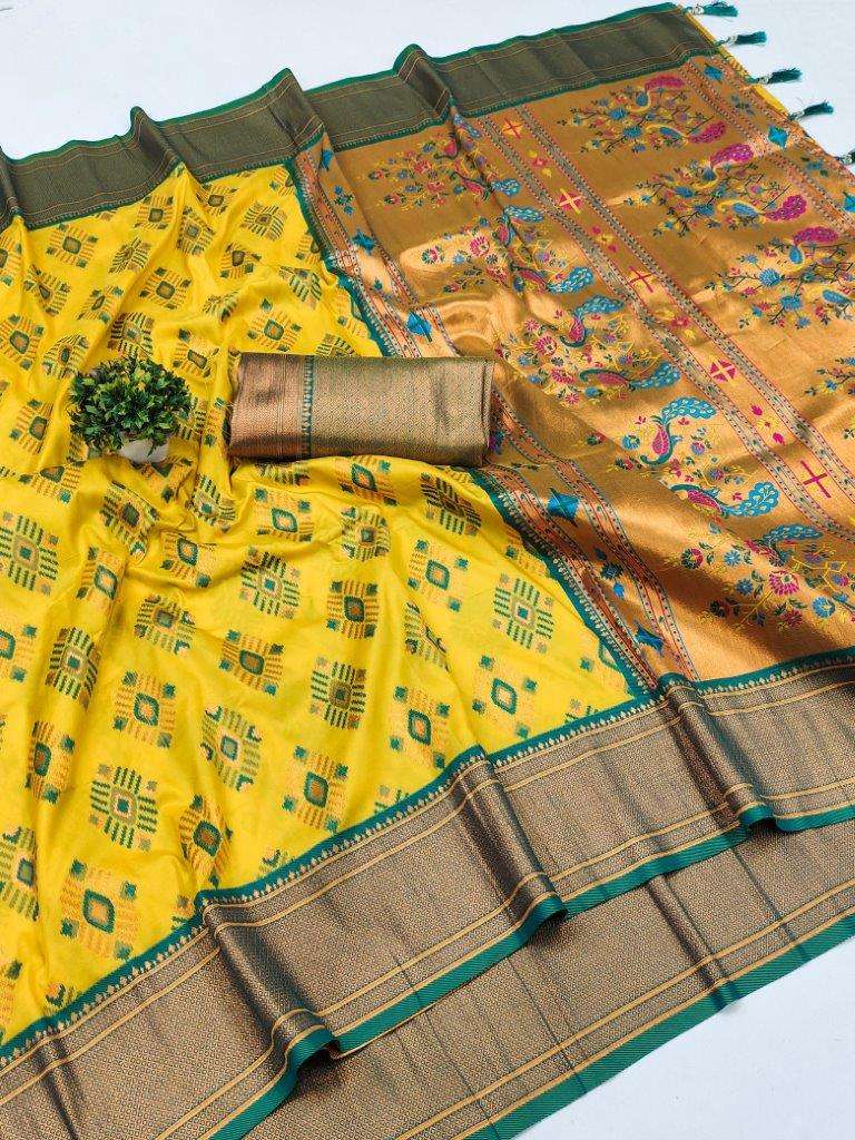 ANURADHA PAITHANI-02 BY ASLIWHOLESALE DESIGNER SOFT PETHANI SILK WEAVING SAREES