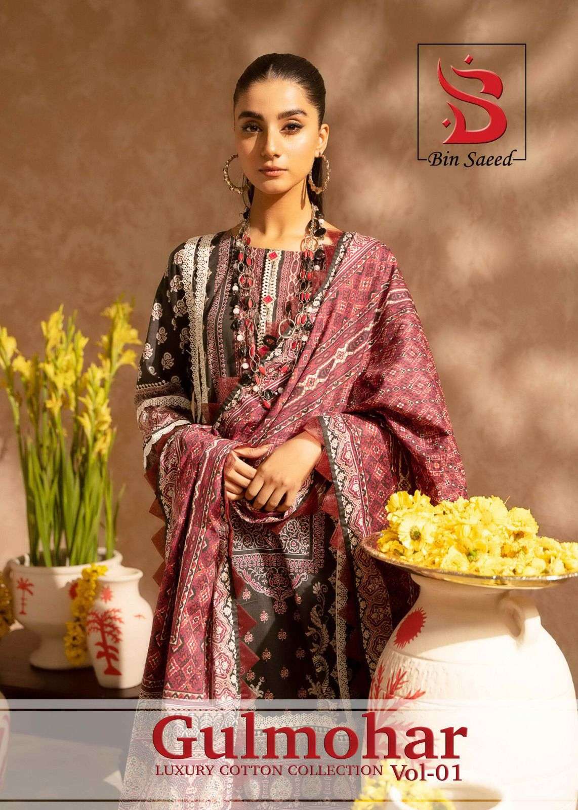 GULMOHAR BY SAANVI TRENDS 1001 TO 1008 SERIES DESIGNER COTTON PRINT DRESSES