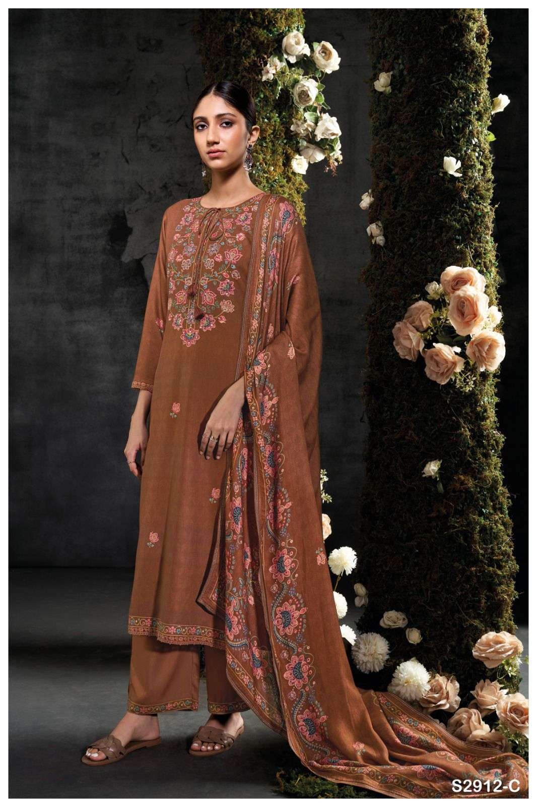 LANI 2912 BY GANGA FASHIONS HEAVY PREMIUM COTTON DIGITAL PRINT DRESSES