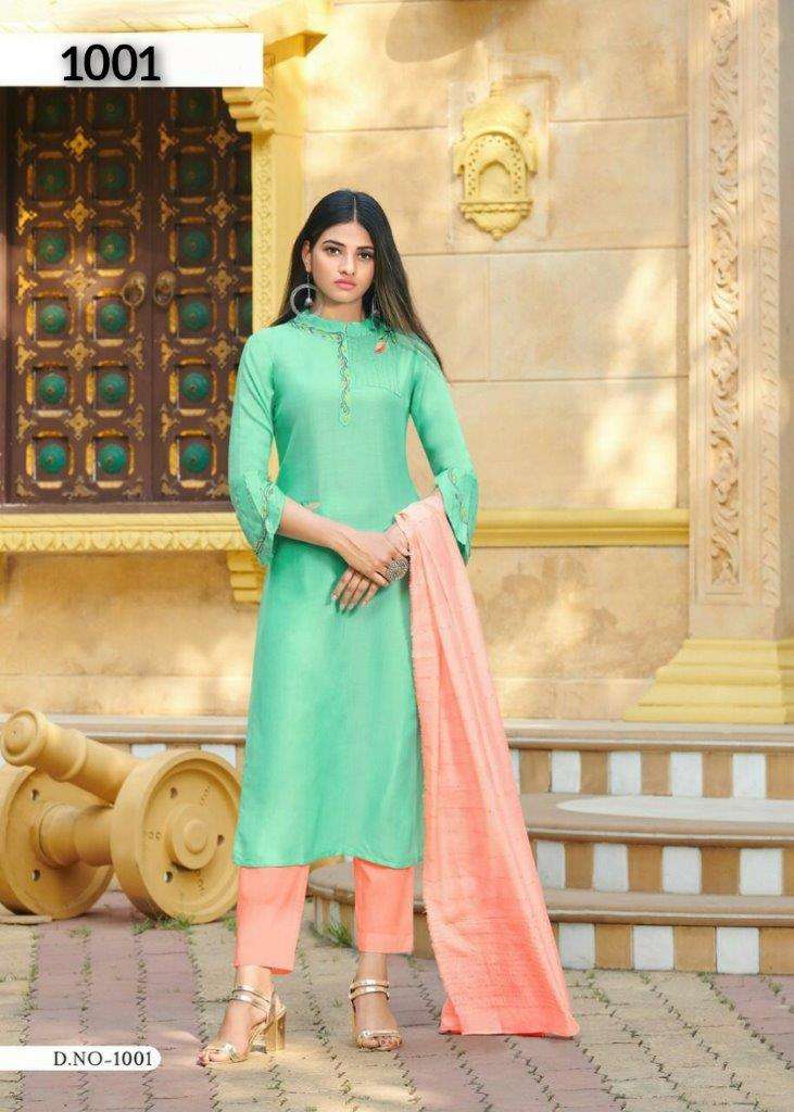 RIHANA VOL-01 BY ASLIWHOLESALE DESIGNER FACNY CHINON SILK PRINT DRESSES