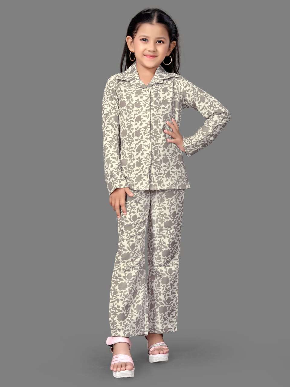 VANIKA VOL-46 BY ASLIWHOLESALE FANCY RAYON PRINTED KIDS CO-ORD SETS